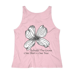 A Tree's Super Power - Women's Relaxed Jersey Tank Top - Rebuild The Grove