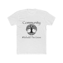 Load image into Gallery viewer, Community Dogwood on Men&#39;s Fitted Short Sleeve Tee - Rebuild The Grove
