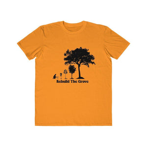 Rebuild The Grove Life Cycle -  Fitted Short Sleeve Tee - Rebuild The Grove