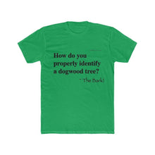 Load image into Gallery viewer, Funny Wood - Dogwood on Men&#39;s Fitted Short Sleeve Tee - Rebuild The Grove
