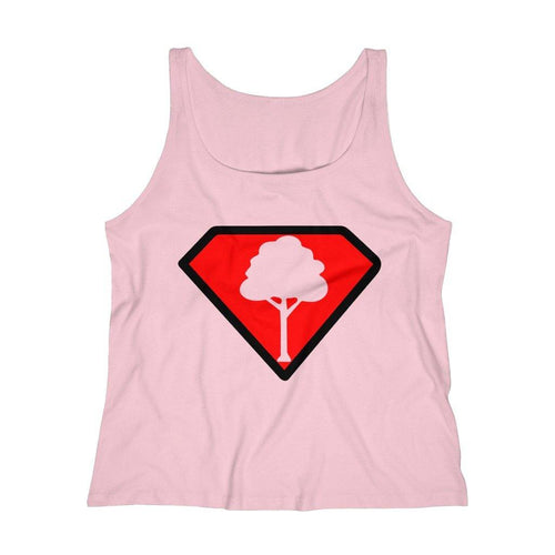 A Tree's Super Power - Women's Relaxed Jersey Tank Top - Rebuild The Grove