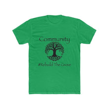 Load image into Gallery viewer, Community Dogwood on Men&#39;s Fitted Short Sleeve Tee - Rebuild The Grove
