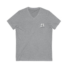 Load image into Gallery viewer, Dogwood on Jersey Short Sleeve V-Neck Tee - Rebuild The Grove
