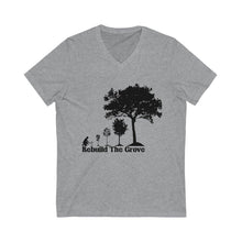 Load image into Gallery viewer, Rebuild The Grove Life Cycle on Jersey Short Sleeve V-Neck Tee - Rebuild The Grove
