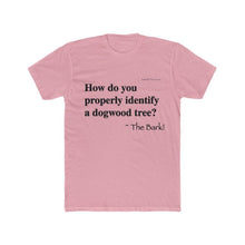 Load image into Gallery viewer, Funny Wood - Dogwood on Men&#39;s Fitted Short Sleeve Tee - Rebuild The Grove
