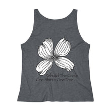 Load image into Gallery viewer, A Tree&#39;s Super Power - Women&#39;s Relaxed Jersey Tank Top - Rebuild The Grove
